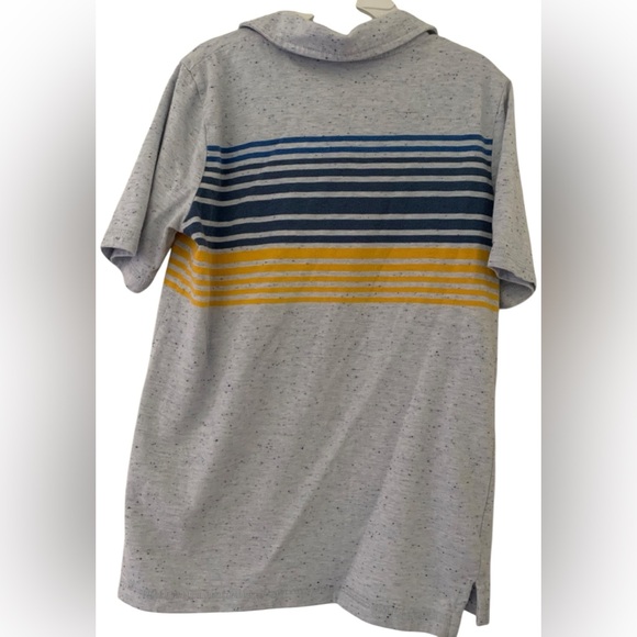 Sonoma Boys Size 8 Multicolored Striped Polo Shirt - Picture 3 of 3